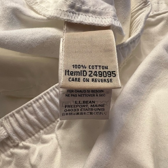 L.L. Bean Women's White Shorts - Picture 4 of 7